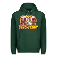Sports Green One hip lunch lady Easter Day Premium Hoodie - LillyAllenDesigns