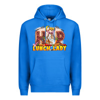 True Royal One hip lunch lady Easter Day Premium Hoodie - LillyAllenDesigns