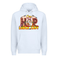 White One hip lunch lady Easter Day Premium Hoodie - LillyAllenDesigns