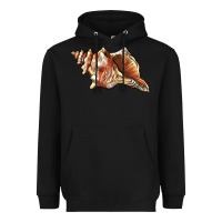 Black sea   shell Heavyweight Hoodie - BarkalooDesign