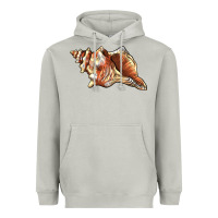 Moon Dust sea   shell Heavyweight Hoodie - BarkalooDesign