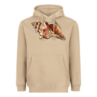 Mushroom sea   shell Heavyweight Hoodie - BarkalooDesign