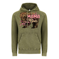 Vintage Olive Mama bear mother's day Vintage Hoodie - HowdyJamesFarm