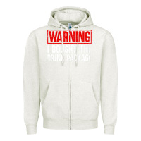 Oatmeal Heather Mens Warning I Bought The Drink Package Cruise Shirts [Men] Zipper Hoodie - trangStudio