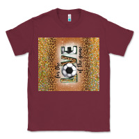 Burgundy for the love of the game with soccer tumbler tbs Classic Tee - TumblerDesignByShophia