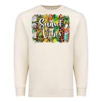 Sandshell sunset vibes brush stroke Premium Sweatshirt - BarkalooDesign
