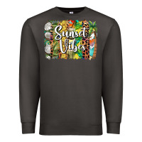 Smoke sunset vibes brush stroke Premium Sweatshirt - BarkalooDesign