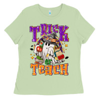 Matcha trick or teach halloween Ladies Tee - NancyCooperArtShop