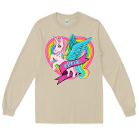 Mushroom pride lgbtq unicorn Long Sleeve Tee - OliviaCreatesArt