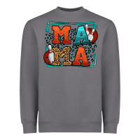 Storm Bowling mama leopard frame Mother's Day Heavyweight Sweatshirt - LillyAllenDesigns