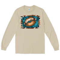 Mushroom Football Lips Long Sleeve Tee - Jasminsmagicworld