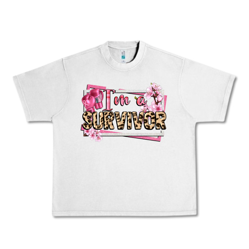 Im A Survivor Cancer Awareness Urban Heavy Tee by CowGirlArtShop | Teevron