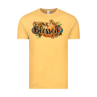 Vintage Mustard blessed Vintage Tee - CowGirlArtShop