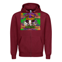 Burgundy Spooky Heifer Zipper Hoodie - Artiststas