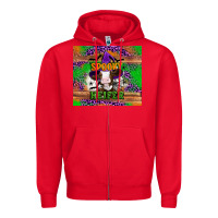 Red Spooky Heifer Zipper Hoodie - Artiststas