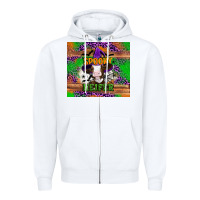 White Spooky Heifer Zipper Hoodie - Artiststas