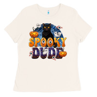 Bone Spooky Dude Ladies Tee - texasbilliewilder