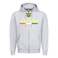 Heather Grey Cote d_Ivoire National Flag Ivory Coast Coat Of Arms Gift Zipper Hoodie - trangStudio