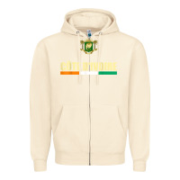 Sandshell Cote d_Ivoire National Flag Ivory Coast Coat Of Arms Gift Zipper Hoodie - trangStudio