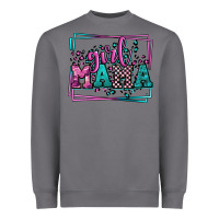 Storm leopard camo girl mama Mother's Day Heavyweight Sweatshirt - LillyAllenDesigns