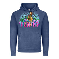 Vintage Denim Egg hunter Easter Day Vintage Hoodie - CowGirlArtShop
