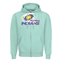 Seafoam mumbai indians Zipper Hoodie - trangStudio