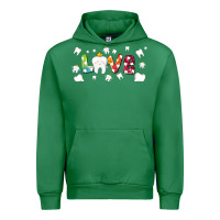 Emerald love tooth and tooth fairy Urban Hoodie - AdoDesignShop