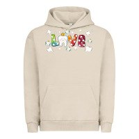Pigment French Oak love tooth and tooth fairy Urban Hoodie - AdoDesignShop