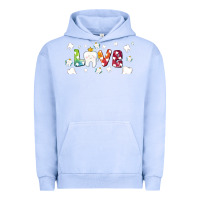 Pigment Grape Ice love tooth and tooth fairy Urban Hoodie - AdoDesignShop