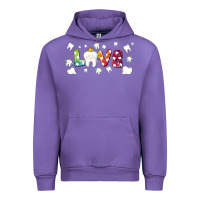 Tulip love tooth and tooth fairy Urban Hoodie - AdoDesignShop