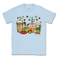 Dusty Blue dog mom coffee Classic Tee - Jasminsmagicworld
