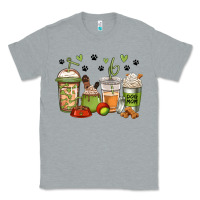 Heather Grey dog mom coffee Classic Tee - Jasminsmagicworld