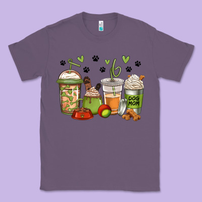 Dog Mom Coffee Classic Tee Designed By Jasminsmagicworld