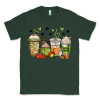 Sports Green dog mom coffee Classic Tee - Jasminsmagicworld