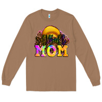 Toasted Coconut softball mom Long Sleeve Tee - OliviaCreatesArt