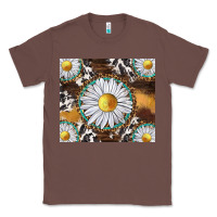Chestnut western daisy and cowhide tumbler tbs Classic Tee - TumblerDesignByShophia