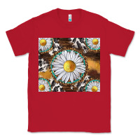 Red western daisy and cowhide tumbler tbs Classic Tee - TumblerDesignByShophia