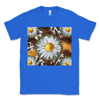 True Royal western daisy and cowhide tumbler tbs Classic Tee - TumblerDesignByShophia