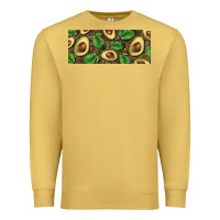Antique Gold avocados with wood and leopard background 15 oz mug Premium Sweatshirt - BarkalooDesign
