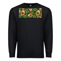 Black avocados with wood and leopard background 15 oz mug Premium Sweatshirt - BarkalooDesign