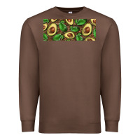 Chestnut avocados with wood and leopard background 15 oz mug Premium Sweatshirt - BarkalooDesign