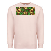 Pale Pink avocados with wood and leopard background 15 oz mug Premium Sweatshirt - BarkalooDesign