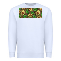 White avocados with wood and leopard background 15 oz mug Premium Sweatshirt - BarkalooDesign