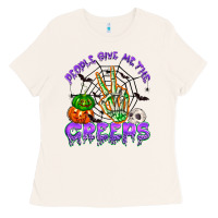People Give Me The Creeps Ladies Tee | Teevron