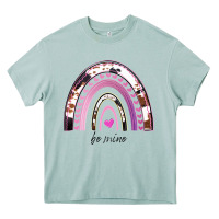 Arona Valentines Day Rainbow, Valentines Day Rainbow Cowhide, Heavy Core Tee - Bettercallsaul