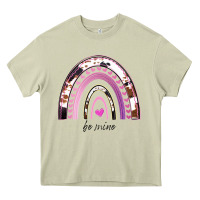 Mossy Valentines Day Rainbow, Valentines Day Rainbow Cowhide, Heavy Core Tee - Bettercallsaul