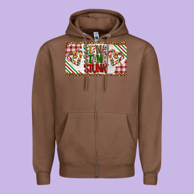 Stink Stank Stunk Zipper Hoodie Designed By Artiststas