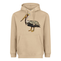 Mushroom louisiana state bird pelican Heavyweight Hoodie - BarkalooDesign