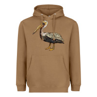 Louisiana State Bird Pelican Heavyweight Hoodie | Teevron
