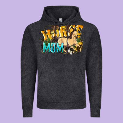 Horse Mom Rope Mother's Day Vintage Hoodie Designed By Howdyjamesfarm